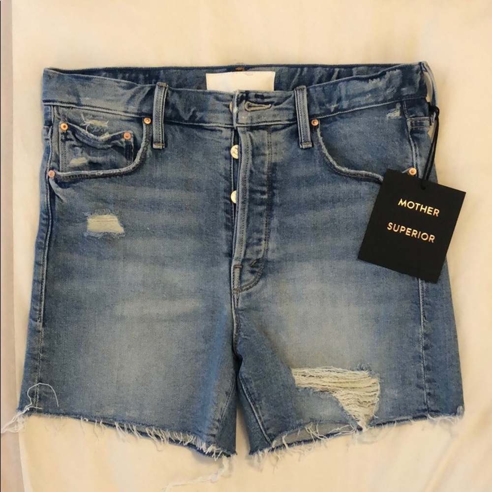 MOTHER denim cut off shorts - NWT!